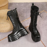 Funki Buys | Boots | Women's Gothic Punk Retro Biker Boots