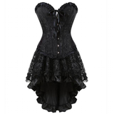 Funki Buys | Dresses | Women's Victorian Gothic Corset Skirt Set
