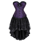 Funki Buys | Dresses | Women's Victorian Gothic Corset Skirt Set