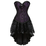 Funki Buys | Dresses | Women's Victorian Gothic Corset Skirt Set