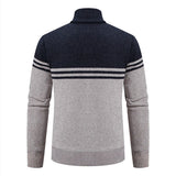 Funki Buys | Sweaters | Men's Slim Mock Neck Zip Up Cardigans