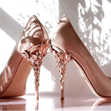 Funki Buys | Shoes | Women's Elegant Silk Formal Prom Stilettos