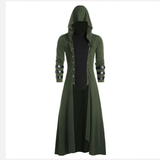 Funki Buys | Jackets | Women's Men Hooded Long Gothic Coat