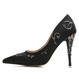 Funki Buys | Shoes | Women's Elegant Silk Formal Prom Stilettos