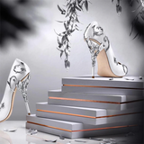 Funki Buys | Shoes | Women's Elegant Silk Formal Prom Stilettos