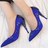 Funki Buys | Shoes | Women's Elegant Silk Formal Prom Stilettos