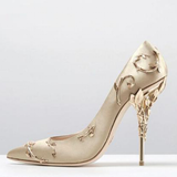 Funki Buys | Shoes | Women's Elegant Silk Formal Prom Stilettos