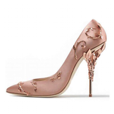 Funki Buys | Shoes | Women's Elegant Silk Formal Prom Stilettos