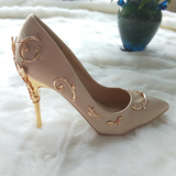 Funki Buys | Shoes | Women's Elegant Silk Formal Prom Stilettos