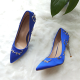 Funki Buys | Shoes | Women's Elegant Silk Formal Prom Stilettos