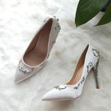 Funki Buys | Shoes | Women's Elegant Silk Formal Prom Stilettos
