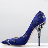 Funki Buys | Shoes | Women's Elegant Silk Formal Prom Stilettos