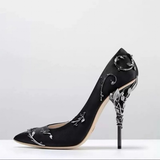 Funki Buys | Shoes | Women's Elegant Silk Formal Prom Stilettos