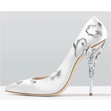 Funki Buys | Shoes | Women's Elegant Silk Formal Prom Stilettos