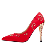 Funki Buys | Shoes | Women's Elegant Silk Formal Prom Stilettos