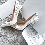 Funki Buys | Shoes | Women's Elegant Silk Formal Prom Stilettos