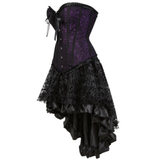 Funki Buys | Dresses | Women's Victorian Gothic Corset Skirt Set