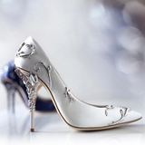 Funki Buys | Shoes | Women's Elegant Silk Formal Prom Stilettos