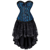 Funki Buys | Dresses | Women's Victorian Gothic Corset Skirt Set