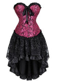 Funki Buys | Dresses | Women's Victorian Gothic Corset Skirt Set