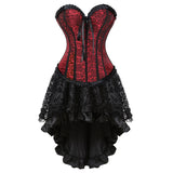 Funki Buys | Dresses | Women's Victorian Gothic Corset Skirt Set