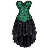 Funki Buys | Dresses | Women's Victorian Gothic Corset Skirt Set
