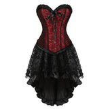Funki Buys | Dresses | Women's Victorian Gothic Corset Skirt Set