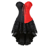 Funki Buys | Dresses | Women's Victorian Gothic Corset Skirt Set