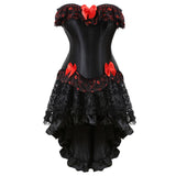 Funki Buys | Dresses | Women's Victorian Gothic Corset Skirt Set
