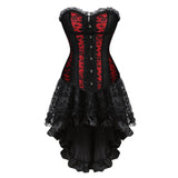 Funki Buys | Dresses | Women's Victorian Gothic Corset Skirt Set