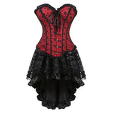 Funki Buys | Dresses | Women's Victorian Gothic Corset Skirt Set