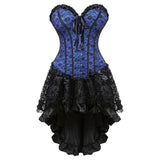 Funki Buys | Dresses | Women's Victorian Gothic Corset Skirt Set