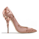 Funki Buys | Shoes | Women's Elegant Silk Formal Prom Stilettos