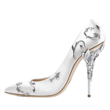 Funki Buys | Shoes | Women's Elegant Silk Formal Prom Stilettos