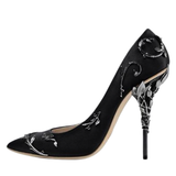 Funki Buys | Shoes | Women's Elegant Silk Formal Prom Stilettos