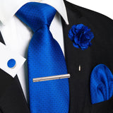Funki Buys | Neckties | Men's 5pcs Formal Silk Tie Set
