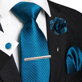 Funki Buys | Neckties | Men's 5pcs Formal Silk Tie Set