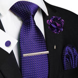 Funki Buys | Neckties | Men's 5pcs Formal Silk Tie Set