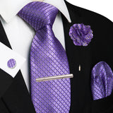 Funki Buys | Neckties | Men's 5pcs Formal Silk Tie Set