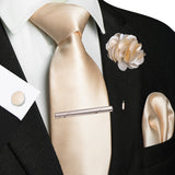 Funki Buys | Neckties | Men's 5pcs Formal Silk Tie Set