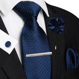 Funki Buys | Neckties | Men's 5pcs Formal Silk Tie Set