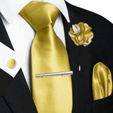 Funki Buys | Neckties | Men's 5pcs Formal Silk Tie Set