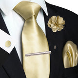 Funki Buys | Neckties | Men's 5pcs Formal Silk Tie Set