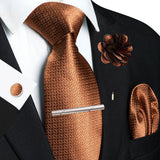 Funki Buys | Neckties | Men's 5pcs Formal Silk Tie Set