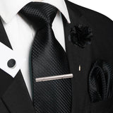 Funki Buys | Neckties | Men's 5pcs Formal Silk Tie Set