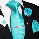 Funki Buys | Neckties | Men's 5pcs Formal Silk Tie Set