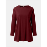 Funki Buys | Shirts | Women's Round Neck Stretch T-Shirt