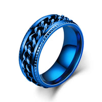 Funki Buys | Rings | Men's Moveable Ring | Titanium Steel Ring