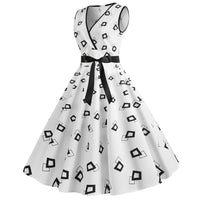 Funki Buys | Dresses | Women's Retro Swing Polka Dot Dresses