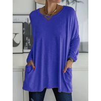 Funki Buys | Shirts | Women's Round Neck Stretch T-Shirt